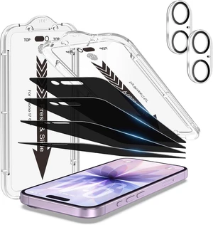 -4+2 Pack for iPhone 17 Privacy Screen Protector (6.3) -4+2 Pack for iPhone 17 Privacy Screen Protector (6.3)