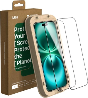 Terra iPhone 16 Tempered Glass Screen Protector Military Grade 9H Hardness Shatterproof Scratch Resistant Edge to Edge Protection Easy Bubble Free Install 2 Pack Terra iPhone 16 Tempered Glass Screen Protector Military Grade 9H Hardness Shatterproof Scratch Resistant Edge to Edge Protection Easy Bubble Free Install 2 Pack