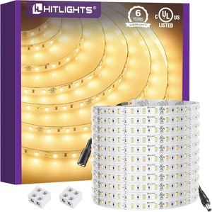 LED Strip Lights Warm White 3000K Backed 3oz PCB 24V 26.2FT LED Strip Lights Warm White 3000K Backed 3oz PCB 24V 26.2FT