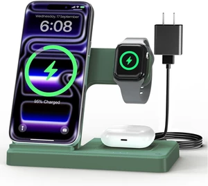 Wireless Charger iPhone Charging Station for Multiple Devices Wireless Charger iPhone Charging Station for Multiple Devices