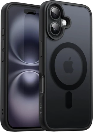 Magnetic Matte Case for iPhone 16 Black Magnetic Matte Case for iPhone 16 Black