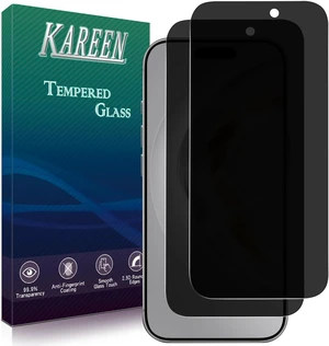 2 Pack Privacy Screen Protector for iPhone 17 Pro 6.3-Inch 2 Pack Privacy Screen Protector for iPhone 17 Pro 6.3-Inch