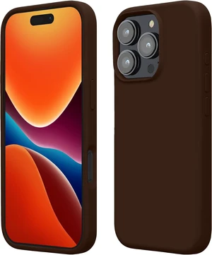 Case Compatible with iPhone 16 Pro Max Case - TPU Silicone Phone Cover with Soft Finish - Chocolate Case Compatible with iPhone 16 Pro Max Case - TPU Silicone Phone Cover with Soft Finish - Chocolate