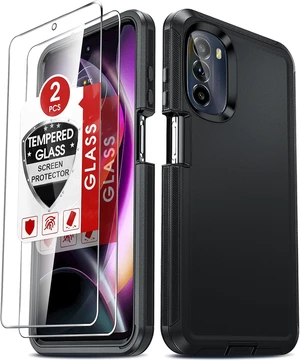 for Motorola Moto-G-5G-2022 Case: with 2 PCS Screen Protector Heavy Duty 3 in 1 MotoG 5G 2022 Phone Case Shockproof Cover for MotoG5G 2022 (Not Fit Power/Play/Pure) Black for Motorola Moto-G-5G-2022 Case: with 2 PCS Screen Protector Heavy Duty 3 in 1 MotoG 5G 2022 Phone Case Shockproof Cover for MotoG5G 2022 (Not Fit Power/Play/Pure) Black