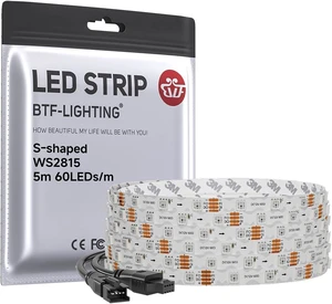 WS2815 S-Flex Design 16.4ft 300 LEDs Total 7mm Width 12VDC WS2815 S-Flex Design 16.4ft 300 LEDs Total 7mm Width 12VDC