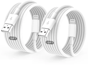 2PACK for iPhone Charger 10FT Long Lightning Charging Cable for Certified Cord for iPhone 14/13/12/11 Pro/X/Xs Max/XR/8 Plus/7/6s/SE/5c/5s for iPad Air/Mini USB Charge 10Foot 2PACK for iPhone Charger 10FT Long Lightning Charging Cable for Certified Cord for iPhone 14/13/12/11 Pro/X/Xs Max/XR/8 Plus/7/6s/SE/5c/5s for iPad Air/Mini USB Charge 10Foot