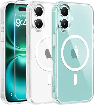 Magnetic for iPhone 16 Case Clear Magnetic for iPhone 16 Case Clear