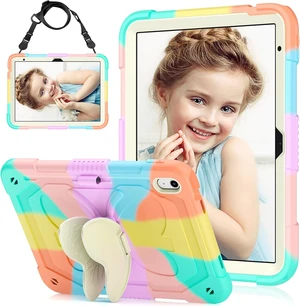 Kid Case for iPad (A16) 11th Generation 11 Inch 2025/ iPad 10th Generation case 10.9 Inch 2022 for iPad 10 Case for Kids with Butterfly Stand Pencil Holder Strap 360 Protective Colorful Kid Case for iPad (A16) 11th Generation 11 Inch 2025/ iPad 10th Generation case 10.9 Inch 2022 for iPad 10 Case for Kids with Butterfly Stand Pencil Holder Strap 360 Protective Colorful
