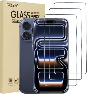 3 Pack Tempered Glass Screen Protectors Compatible with iPhone 17 Pro/iPhone 18 Pro Anti Scratch Bubble Free 9H Hardness 3 Pack Tempered Glass Screen Protectors Compatible with iPhone 17 Pro/iPhone 18 Pro Anti Scratch Bubble Free 9H Hardness
