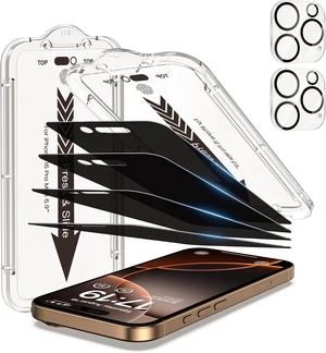-4+2 Pack for iPhone 16 Pro Max Privacy Screen Protector (6.9) -4+2 Pack for iPhone 16 Pro Max Privacy Screen Protector (6.9)