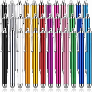 36 Pack Fiber Tip Stylus Pens for Universal Touch Screen 12 Colors 36 Pack Fiber Tip Stylus Pens for Universal Touch Screen 12 Colors