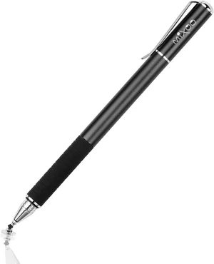 Stylus Pen for Touchscreen 2-in-1 Disc and Fiber Tip Sensitivity and Precision Stylus Pen for iPad iPhone Tablet Android Phone Chromebook Switch All Touch Screens Devices Black Stylus Pen for Touchscreen 2-in-1 Disc and Fiber Tip Sensitivity and Precision Stylus Pen for iPad iPhone Tablet Android Phone Chromebook Switch All Touch Screens Devices Black