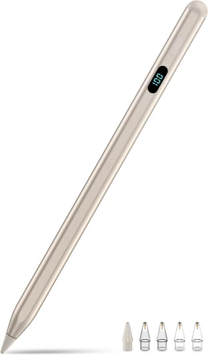 Stylus Pencil for iPad 2026 Magnetic&Palm Rejection&Fast Charge-Starlight Stylus Pencil for iPad 2026 Magnetic&Palm Rejection&Fast Charge-Starlight