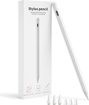 Magnetic Stylus Pen for iPad 2018-2026 3X Fast Charge iPad Pencil with Tilt Sensitivity & Palm Rejection Pencil Alternative Pixel Precision for iPad A16/11/10 Air Pro Mini USB-C Magnetic Stylus Pen for iPad 2018-2026 3X Fast Charge iPad Pencil with Tilt Sensitivity & Palm Rejection Pencil Alternative Pixel Precision for iPad A16/11/10 Air Pro Mini USB-C