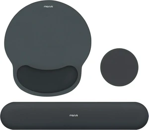 Wrist Rest Support for Mouse Pad&Keyboard Set Slate Gray Wrist Rest Support for Mouse Pad&Keyboard Set Slate Gray