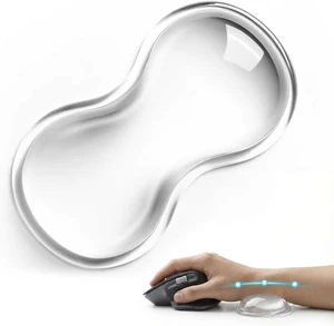 Mouse Wrist Rest Pad Cool Gel Ergonomic Wrist Support with Non-Slip Base Mouse Wrist Rest Pad Cool Gel Ergonomic Wrist Support with Non-Slip Base