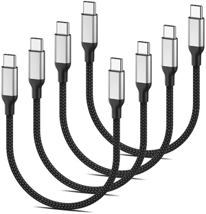 1FT USB C to USB C Cable 4Pack USB Type C Charger Cord for iPhone 17/16/15 1FT USB C to USB C Cable 4Pack USB Type C Charger Cord for iPhone 17/16/15