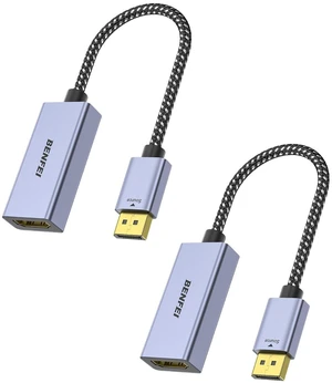 4K DisplayPort to HDMI Adapter Cable 2 Pack 4K DisplayPort to HDMI Adapter Cable 2 Pack