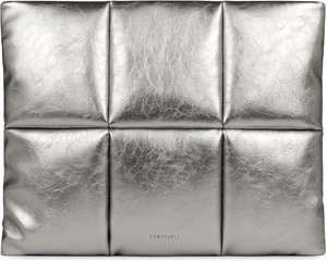 Puffy Laptop Sleeve 15 Inch 16 Inch Quilted Puffer Laptop Carrying Case Pillow Pouch Compatible for MacBook Air 15 in M4 2025 & MacBook Pro 16 in M4 2024 Silver Puffy Laptop Sleeve 15 Inch 16 Inch Quilted Puffer Laptop Carrying Case Pillow Pouch Compatible for MacBook Air 15 in M4 2025 & MacBook Pro 16 in M4 2024 Silver