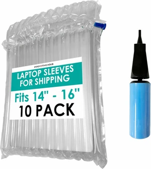 Innovative Haus Inflatable Laptop Protective Bags 10 Pack Fits 14-16 Inch Innovative Haus Inflatable Laptop Protective Bags 10 Pack Fits 14-16 Inch