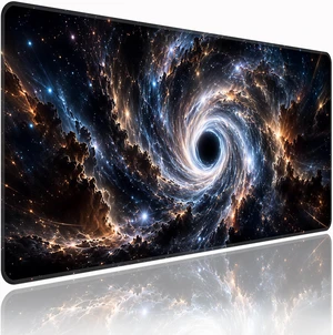 Galaxy Black Hole Extended Mouse Pad 35.4x 15.7 Large Gaming Desk Mat Galaxy Black Hole Extended Mouse Pad 35.4x 15.7 Large Gaming Desk Mat