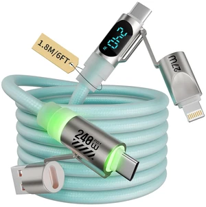 USB C Cable 240W Fast Charging Type C Charger Cord with E-Mark Chip 6FT USB C Cable 240W Fast Charging Type C Charger Cord with E-Mark Chip 6FT
