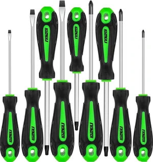 9-Piece Magnetic Tip Screwdrivers Set 3 Phillips 3 Flat Head and 3 Torx Screw Driver Set Kit Professional Cushion Grip Hand Tools Set 9-Piece Magnetic Tip Screwdrivers Set 3 Phillips 3 Flat Head and 3 Torx Screw Driver Set Kit Professional Cushion Grip Hand Tools Set