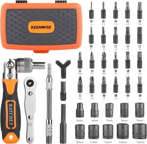 Ratcheting Screwdriver Set: 38-in-1 Ratchet Screwdriver Tools Versatile Magnetic Tools for Mechanics and DIY Enthusiasts (2880A) Ratcheting Screwdriver Set: 38-in-1 Ratchet Screwdriver Tools Versatile Magnetic Tools for Mechanics and DIY Enthusiasts (2880A)
