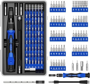 Precision Screwdriver Set 61 in 1 Small Screwdriver Set with 57 Precision Bits Portable Repair Tool Kit Magnetic Screw Driver Kit with Extension Rod for Smartphone PC Watch Toys Blue Precision Screwdriver Set 61 in 1 Small Screwdriver Set with 57 Precision Bits Portable Repair Tool Kit Magnetic Screw Driver Kit with Extension Rod for Smartphone PC Watch Toys Blue