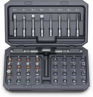 42 in 1 Magnetic Screwdriver Set Ratchet Screwdriver Set with S2 Steel Bits Detachable Handle Multi Bit Repair Tool Kit for Home Furniture Electronics Computer Bicycle Repair DIY 42 in 1 Magnetic Screwdriver Set Ratchet Screwdriver Set with S2 Steel Bits Detachable Handle Multi Bit Repair Tool Kit for Home Furniture Electronics Computer Bicycle Repair DIY