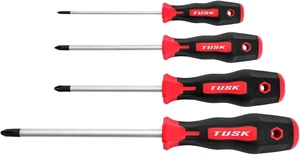 JIS Screwdriver Set 4 piece #0 #1 #2 #3 - Magnetic Tips and Molded Ergonomic Grips JIS Screwdriver Set 4 piece #0 #1 #2 #3 - Magnetic Tips and Molded Ergonomic Grips