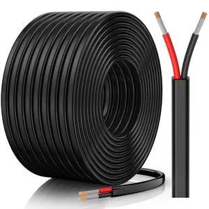CONEPY 16 Gauge Wire 2 Conductor Oxygen-Free Tinned Copper Wire, 50FT | High Conductivity/Low-Voltage Electrical Wire, Flexible 16 AWG Wire with PVC Jacket for Automotive, Marine, Solar, RV, Lights CONEPY 16 Gauge Wire 2 Conductor Oxygen-Free Tinned Copper Wire, 50FT | High Conductivity/Low-Voltage Electrical Wire, Flexible 16 AWG Wire with PVC Jacket for Automotive, Marine, Solar, RV, Lights