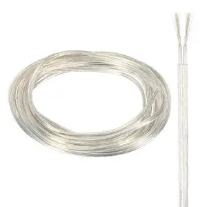 MECCANIXITY PVC Covered Wire 2 Core Sheath Power Cord 18AWG 10m/32.8ft, Electrical Cable for Led Lamp Wire Audio Cable Speaker Line Clear MECCANIXITY PVC Covered Wire 2 Core Sheath Power Cord 18AWG 10m/32.8ft, Electrical Cable for Led Lamp Wire Audio Cable Speaker Line Clear