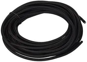 32.8ft Round 18/2 Rayon Covered Wire,HESSION 18 AWG Antique Industrial Electrical Cloth Cord,Vintage Style Lamp Cord Strands(Black) 32.8ft Round 18/2 Rayon Covered Wire,HESSION 18 AWG Antique Industrial Electrical Cloth Cord,Vintage Style Lamp Cord Strands(Black)