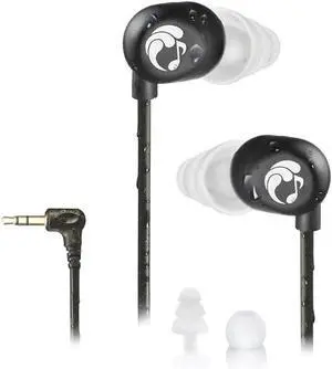Swimbuds Flip Waterproof Short-Cord Headphones (Upgraded Cord) | IPX8 waterproof to 10 ft, short-cord low drag, 3 sizes tree tips, extension cord, for swimming Swimbuds Flip Waterproof Short-Cord Headphones (Upgraded Cord) | IPX8 waterproof to 10 ft, short-cord low drag, 3 sizes tree tips, extension cord, for swimming