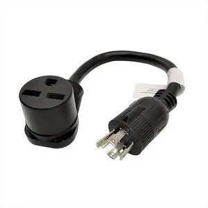 Parkworld 885088 Power Adapter Cord 4-Prong Generator 30A Locking L14-30P Male Plug to Welding 30 AMP 6-30R Female Receptacle Parkworld 885088 Power Adapter Cord 4-Prong Generator 30A Locking L14-30P Male Plug to Welding 30 AMP 6-30R Female Receptacle