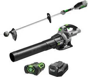 EGO Power+ 56-Volt 15" String Trimmer & 530 CFM Blower Combo Kit with 2.5Ah Battery and 210W Standard Charger, ST1502LB EGO Power+ 56-Volt 15" String Trimmer & 530 CFM Blower Combo Kit with 2.5Ah Battery and 210W Standard Charger, ST1502LB