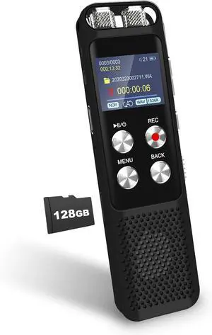 136GB Digital Voice Recorder: Voice Activated Recorders with Playback, Audio Recording Device for Lectures Meetings, Dictaphone Sound Portable Tape Recorder with Password | USB 136GB Digital Voice Recorder: Voice Activated Recorders with Playback, Audio Recording Device for Lectures Meetings, Dictaphone Sound Portable Tape Recorder with Password | USB