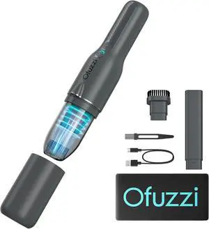 Ofuzzi Slim H7 Pro Cordless Handheld Vacuum with LED Light, Ultra-Lightweight 1.0LB, 11000Pa Powerful Suction, Two-Speed Modes, Type-C Fast Charging, Mini Vacuum for Home Cleaning (Gray) Ofuzzi Slim H7 Pro Cordless Handheld Vacuum with LED Light, Ultra-Lightweight 1.0LB, 11000Pa Powerful Suction, Two-Speed Modes, Type-C Fast Charging, Mini Vacuum for Home Cleaning (Gray)