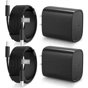 Phone 17 16 15 Charger Fast Charging Type C Chargers USB C Fast Charger Block & Phones 17 Charger Cord 10FT Long USB C Charging Cable for i.Phone 17/17 Pro/17 Pro Max/Air/Phone 16 15 Pro Max,Black Phone 17 16 15 Charger Fast Charging Type C Chargers USB C Fast Charger Block & Phones 17 Charger Cord 10FT Long USB C Charging Cable for i.Phone 17/17 Pro/17 Pro Max/Air/Phone 16 15 Pro Max,Black