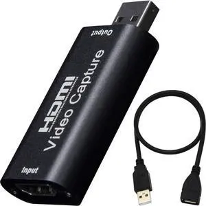 BlueAVS 4K HDMI to USB Capture Card, 1080P, Live Streaming & Recording | Plug and Play HDMI Capture for DSLR, Camcorder and Action Cam, Ideal for OBS, Zoom, Video Calls and Content Creation BlueAVS 4K HDMI to USB Capture Card, 1080P, Live Streaming & Recording | Plug and Play HDMI Capture for DSLR, Camcorder and Action Cam, Ideal for OBS, Zoom, Video Calls and Content Creation