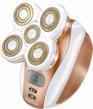 Electric Leg Shaver for Women - Rechargeable Painless Lady Razor for Leg Face Lips Body Underarms Armpit - Female Cordless Bikini Trimmer Electric Leg Shaver for Women - Rechargeable Painless Lady Razor for Leg Face Lips Body Underarms Armpit - Female Cordless Bikini Trimmer