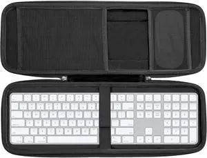 RAIACE Hard Storage Case Compatible with Apple Magic Keyboard + Magic Mouse. (Case Only) - Black RAIACE Hard Storage Case Compatible with Apple Magic Keyboard + Magic Mouse. (Case Only) - Black