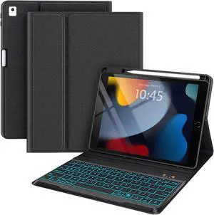 BLUTLOTUS Keyboard case for iPad 9th/8th/7th Generation 10.2 Inch - Backlit Wireless Detachable Folio Keyboard Cover with Pencil Holder for iPad 9th/8th/7th Gen, Air 3rd Generation 10.5 Inch BLUTLOTUS Keyboard case for iPad 9th/8th/7th Generation 10.2 Inch - Backlit Wireless Detachable Folio Keyboard Cover with Pencil Holder for iPad 9th/8th/7th Gen, Air 3rd Generation 10.5 Inch