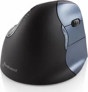 Evoluent Inventor of the Vertical Mouse VM4RW Ergonomic Vertical Mouse Right Hand Regular Size Wireless USB, Sculpted for Comfort, Reduces Wrist Strain, 4 Speeds, 6 Customizable Buttons in Windows Evoluent Inventor of the Vertical Mouse VM4RW Ergonomic Vertical Mouse Right Hand Regular Size Wireless USB, Sculpted for Comfort, Reduces Wrist Strain, 4 Speeds, 6 Customizable Buttons in Windows