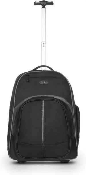 Targus 16 Inch Compact Rolling Backpack, Black - Wheeled Travel Bag Fits Laptops Up to 16 Targus 16 Inch Compact Rolling Backpack, Black - Wheeled Travel Bag Fits Laptops Up to 16