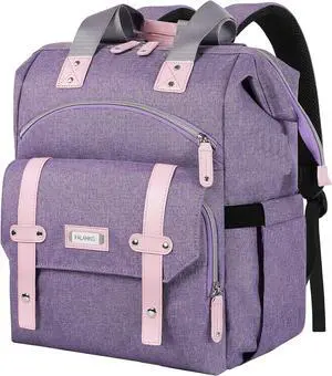 FALANKO Laptop Backpack for Women, Anti Theft Backpacks with RFID Anti Theft Water Resistant,Wide Top Open Work Teacher College Travel Computer Bag for Woman Fits 15.6 Inch Laptop FALANKO Laptop Backpack for Women, Anti Theft Backpacks with RFID Anti Theft Water Resistant,Wide Top Open Work Teacher College Travel Computer Bag for Woman Fits 15.6 Inch Laptop