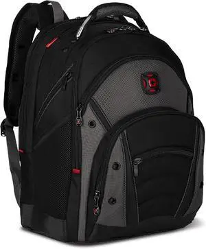 Wenger Synergy Laptop Backpack, Fits 16 Inch Laptop, Men's and Women's Laptop Bag, Black/Grey | Fits 16 Inch Laptop, men's, bag Wenger Synergy Laptop Backpack, Fits 16 Inch Laptop, Men's and Women's Laptop Bag, Black/Grey | Fits 16 Inch Laptop, men's, bag