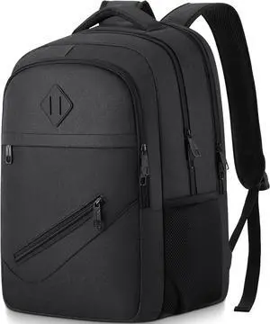 BIKROD Backpack for Men and Women, School Backpacks for Teen Boys Girls, Water Resistant Sturdy Anti Theft Travel Laptop Backpack, Black Student Bookbag Fits 15.6 Inch Laptop, Gifts BIKROD Backpack for Men and Women, School Backpacks for Teen Boys Girls, Water Resistant Sturdy Anti Theft Travel Laptop Backpack, Black Student Bookbag Fits 15.6 Inch Laptop, Gifts