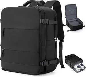 coowoz Large Travel Backpack Carry On for Women Man Black Waterproof Gym Backpacks with Laptop Compartment Mochila de Viaje Teacher Personal Item Backpack Rucksack Airplane Accessories Must Haves coowoz Large Travel Backpack Carry On for Women Man Black Waterproof Gym Backpacks with Laptop Compartment Mochila de Viaje Teacher Personal Item Backpack Rucksack Airplane Accessories Must Haves